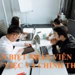 Phân biệt nhân viên thử việc và chính thức