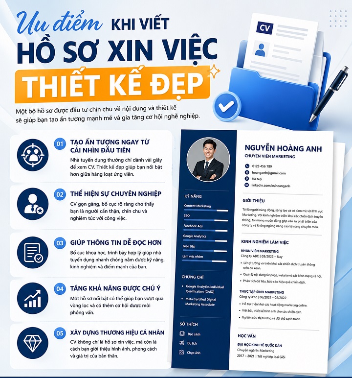 Dịch vụ Viết Thuê CV xin việc giá chỉ từ 199K uy tín